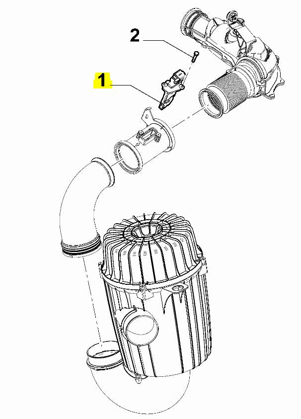 Luftmengenmesser-Sensor
