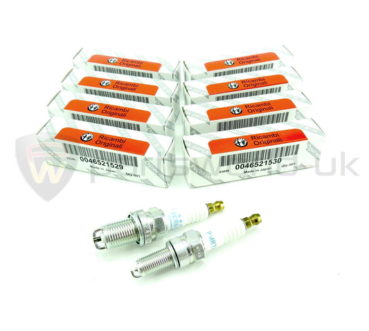 Genuine Alfa Romeo Twin Spark Plug Set 46521529 - 46521530