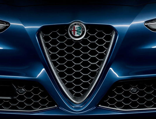 Carbon Fibre Grille - Alfa Romeo Giulia veloce Quadrifoglio