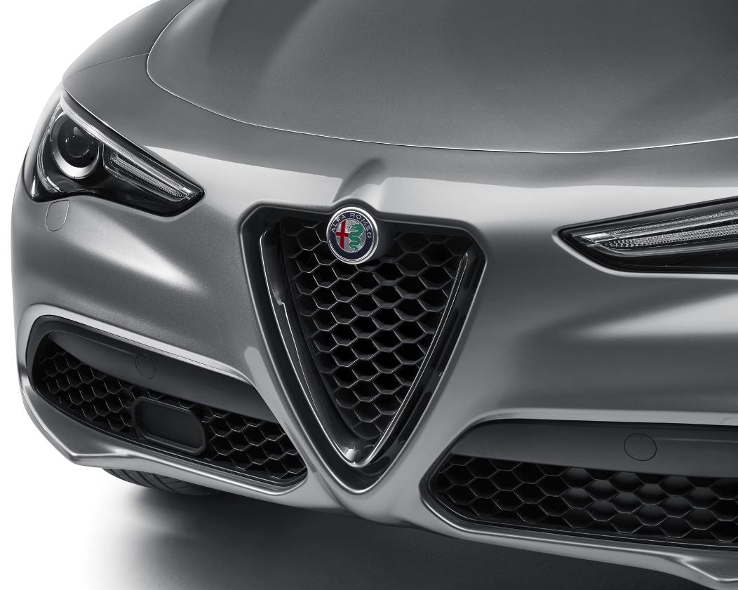Genuine Alfa Romeo Radiator Grille, Dark Miron - Stelvio - Alfa Romeo Shop