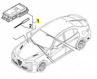 Audio Amplifier - Giulia & Stelvio