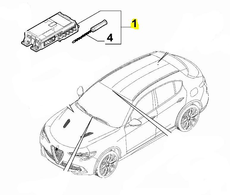 Audio Amplifier - Giulia & Stelvio