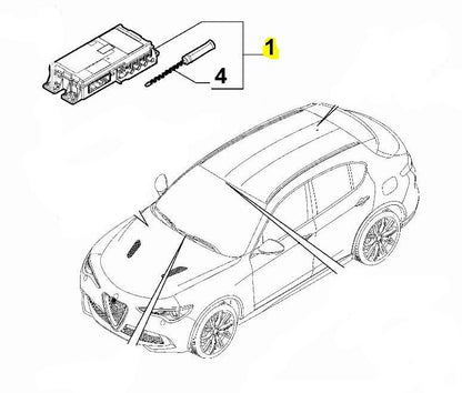 Audio Amplifier - Giulia & Stelvio