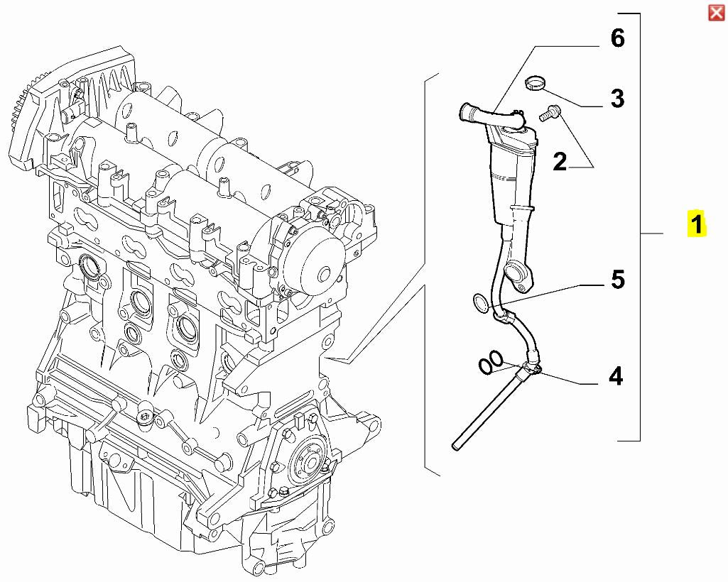 Oil Separator - 2.0 Diesel