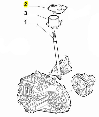 Transmission Sensor - Tonale, 500X, Tipo