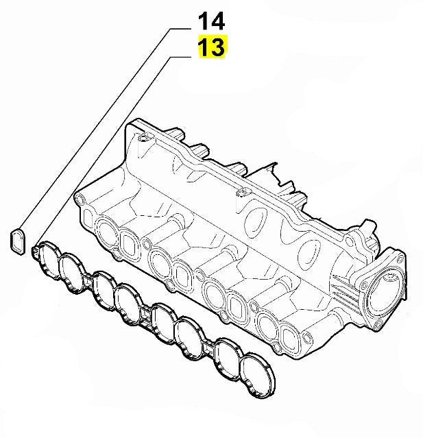 Intake Manifold End Gasket