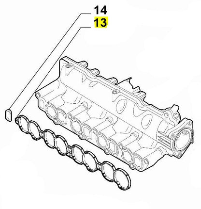 Intake Manifold End Gasket