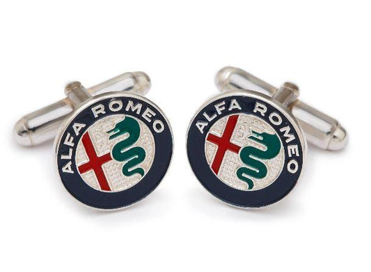 Official Alfa Romeo Cuff Links (New Logo) - Alfa Romeo Shop