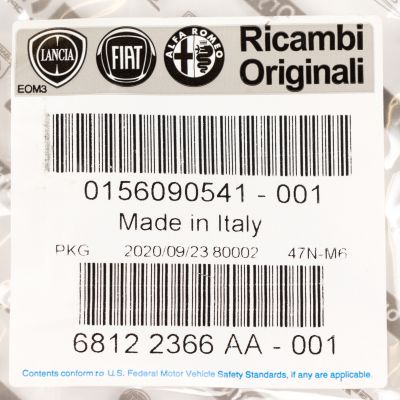 Genuine Alfa Romeo Windscreen Washer Jet - Giulietta