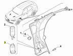 Genuine Alfa Romeo Windscreen Washer Pump - Stelvio