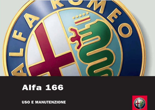 Owners Manual / Handbook, Italian - 166 2003> - Alfa Romeo Shop