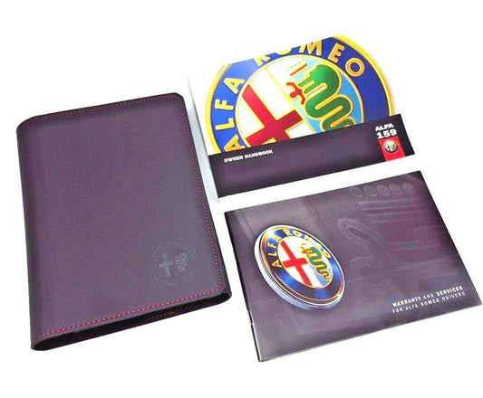 Owners Book Pack - Alfa Romeo 159 60438278 334 Pages