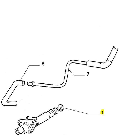 Clutch Master Cylinder - 156