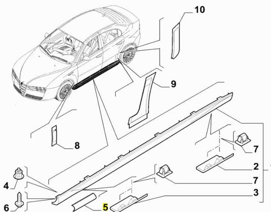 71752490 Stone Chip Protection Film, front - 159