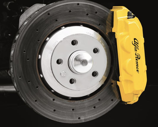 Caliper Kit, Front & Rear, Yellow - 4C