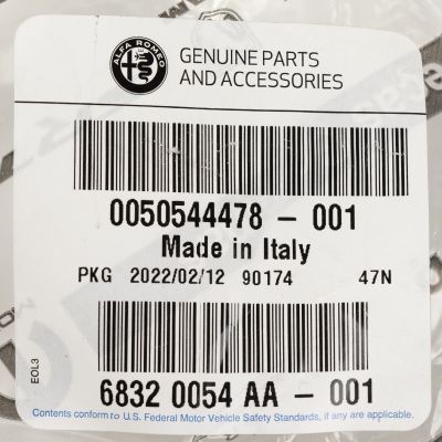 Genuine Alfa Romeo Headlamp Bracket Kit - Giulia - Alfa Romeo Shop