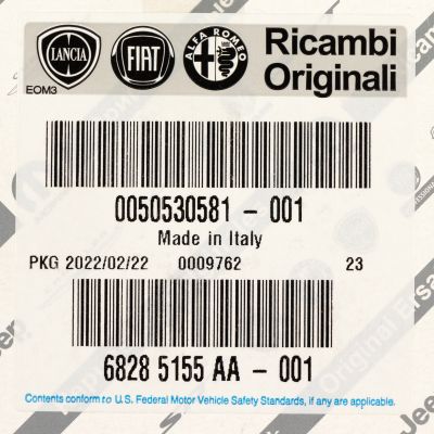 Genuine Alfa Romeo Badge, Tailgate - Giulietta <2016