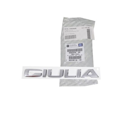 Genuine Alfa Romeo Badge 'Giulia'
