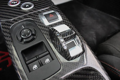 Alfa Romeo 4C DNA Gear Selector Switch Cover - Carbon Fibre Alfa Romeo Shop