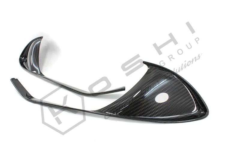 Alfa Romeo 4C Front Bumper Flaps - Carbon Fibre - Alfa Romeo Shop