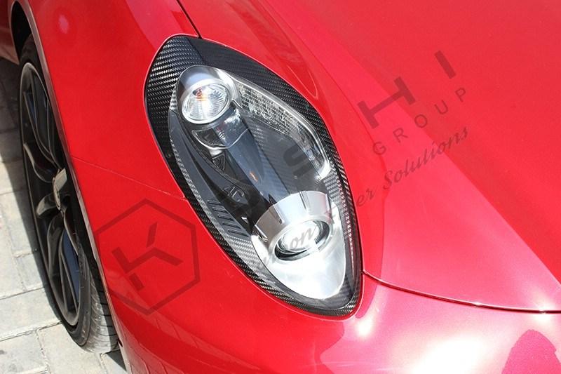 Alfa Romeo 4C Headlight Frame - Carbon Fibre Alfa Romeo Shop