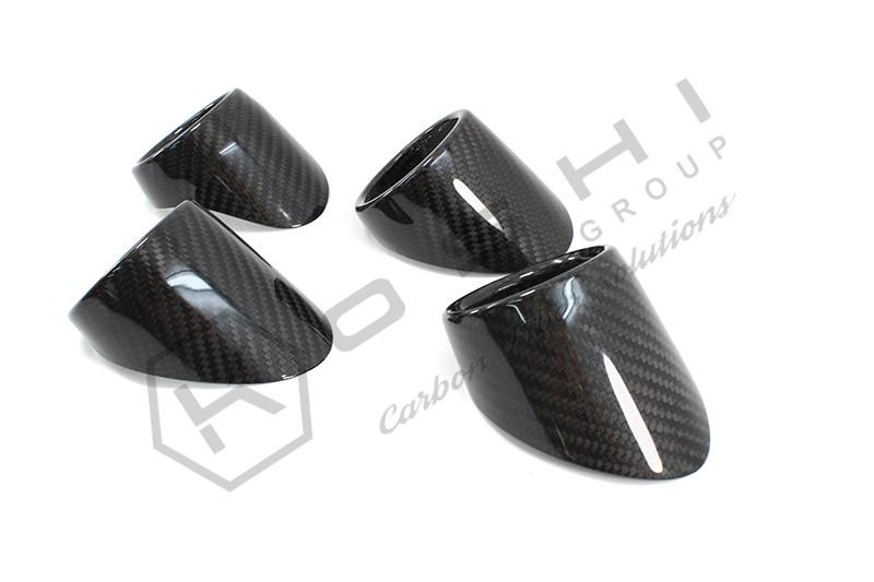 Alfa Romeo 4C Interior Air Vent Cover for Leather Dashboard - Carbon Fibre - Alfa Romeo Shop