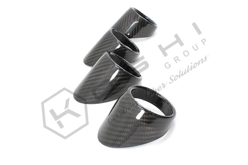 Alfa Romeo 4C Interior Air Vent Cover for Leather Dashboard - Carbon Fibre - Alfa Romeo Shop