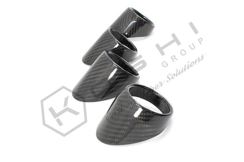 Alfa Romeo 4C Interior Air Vent Cover for Leather Dashboard - Carbon Fibre - Alfa Romeo Shop