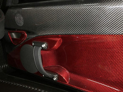 Alfa Romeo 4C Interior Door Handles Cover - Carbon Fibre Alfa Romeo Shop