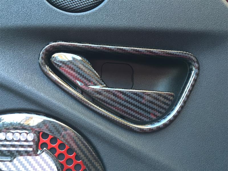Alfa Romeo 4C Internal Door Handles - Carbon Fibre - Alfa Romeo Shop