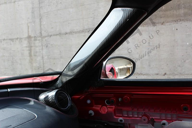Alfa Romeo 4C Internal Pillar Cover - Carbon Fibre - Alfa Romeo Shop