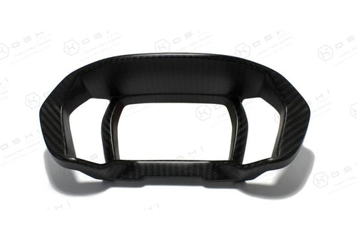 Alfa Romeo 4C Matte Instrument Gauge Frame - Carbon Fibre - Alfa Romeo Shop