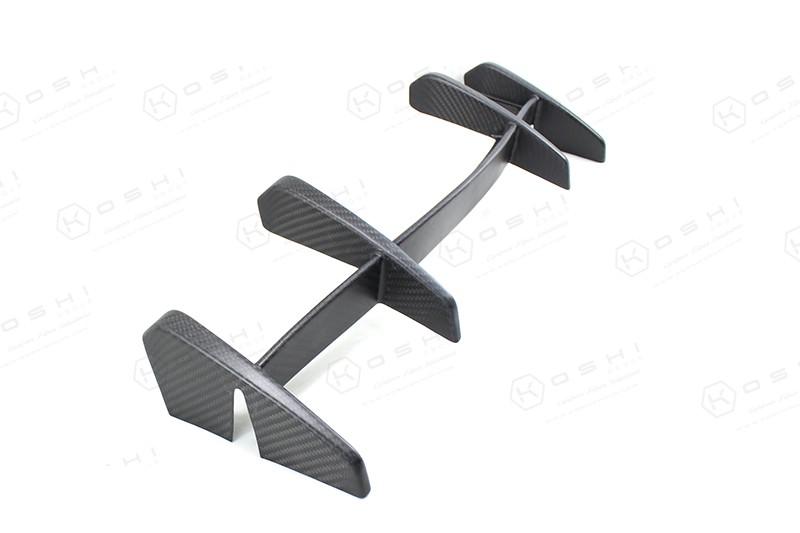 Alfa Romeo 4C Matte Rear Diffuser Flaps Deflector - Carbon Fibre - Alfa Romeo Shop