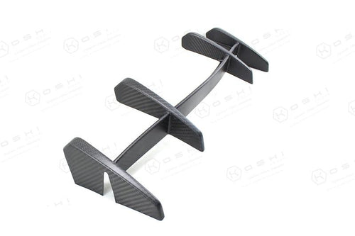 Alfa Romeo 4C Matte Rear Diffuser Flaps Deflector - Carbon Fibre - Alfa Romeo Shop