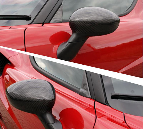 Alfa Romeo 4C Mirror Caps - Carbon Fibre - Alfa Romeo Shop