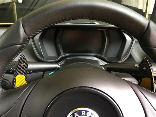 Alfa Romeo 4C Paddle Shifters - Carbon Fibre - Alfa Romeo Shop