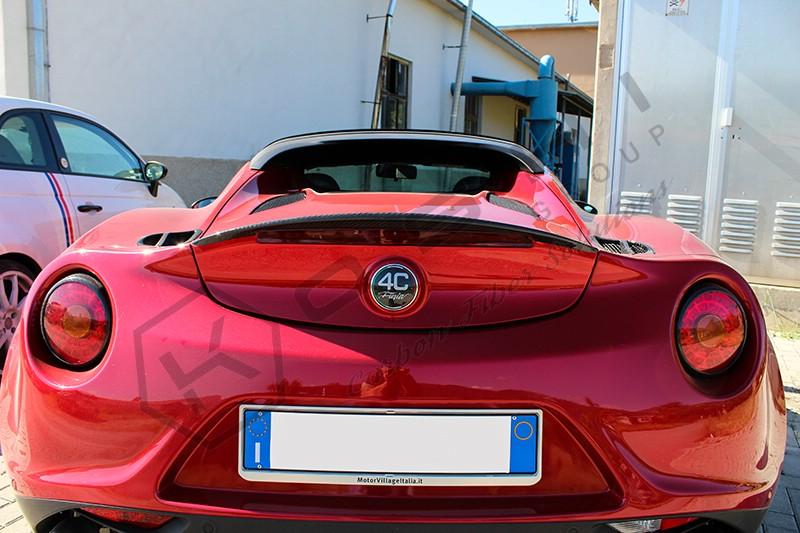 Alfa Romeo 4C Rear Spoiler - Carbon Fibre - Alfa Romeo Shop