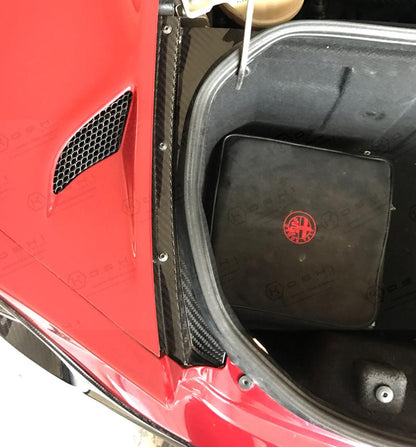 Alfa Romeo 4C Rear Trunk Side Trim - Carbon Fibre Alfa Romeo Shop