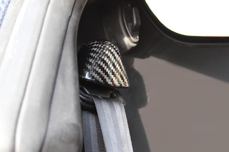 Alfa Romeo 4C Safety Belt Ring Cover - Carbon Fibre - Alfa Romeo Shop