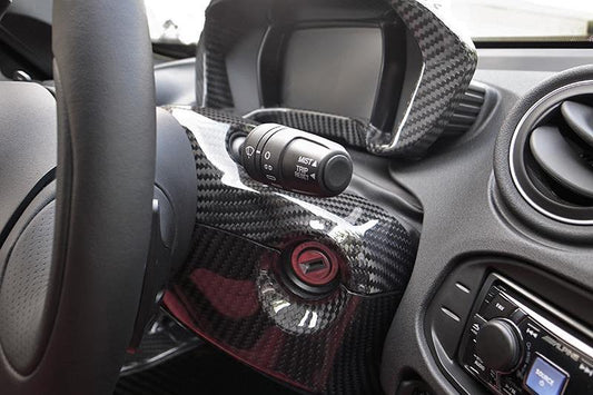 Alfa Romeo 4C Steering Wheel Shroud - Carbon Fibre Alfa Romeo Shop