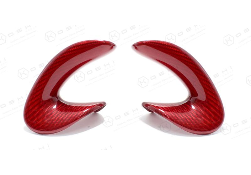 Alfa Romeo 4C Steering Wheel Side Covers Trim - Carbon Fibre - Alfa Romeo Shop