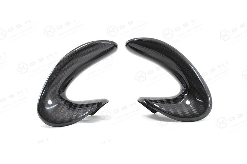 Alfa Romeo 4C Steering Wheel Side Covers Trim - Carbon Fibre - Alfa Romeo Shop