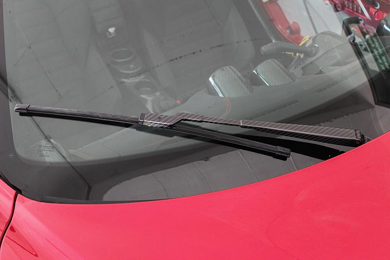 Alfa Romeo 4C Windshield Wiper Cover - Carbon Fibre - Alfa Romeo Shop