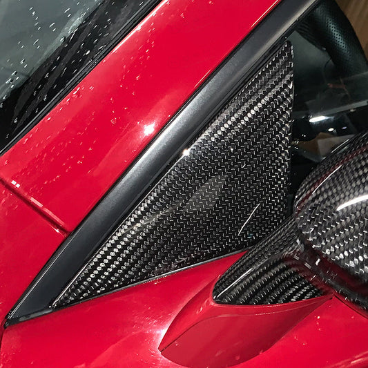 Alfa Romeo Brera External Door Triangles - Carbon Fibre - Alfa Romeo Shop