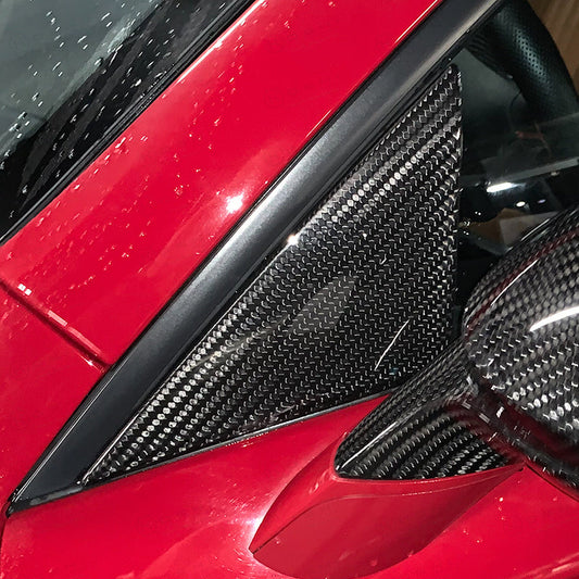 Alfa Romeo Brera External Door Triangles - Carbon Fibre Alfa Romeo Shop