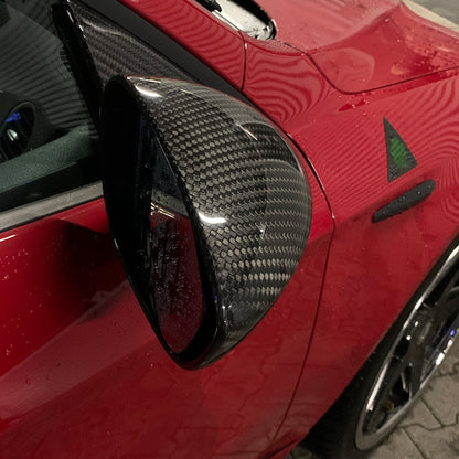 Alfa Romeo Brera Mirror Caps - Carbon Fibre Alfa Romeo Shop