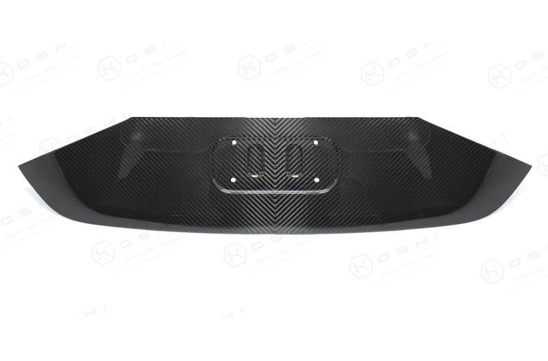 Alfa Romeo Giulia Central Back Trim License Plate - Carbon Fibre - Alfa Romeo Shop
