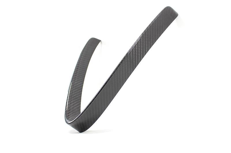 Alfa Romeo Giulia Front V Shield Emblem Grill Frame - Carbon Fibre - Alfa Romeo Shop