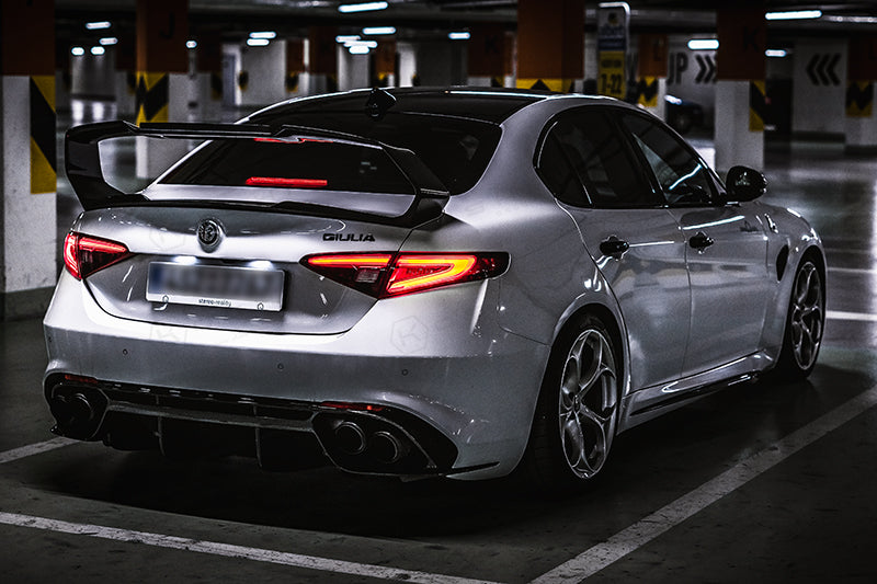Alfa Romeo Giulia GTAm Carbon Fibre Spoiler - Carbon Fibre - Alfa Romeo Shop