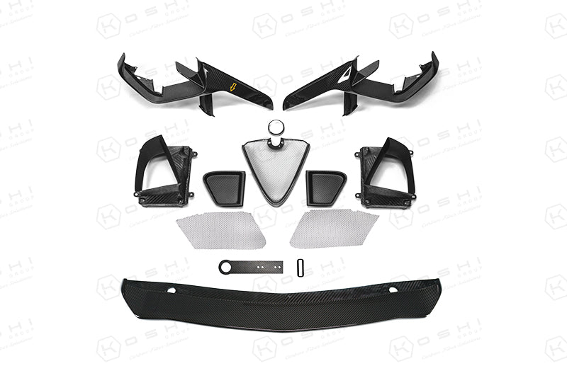 Alfa Romeo Giulia GTAm Style Front Bumper – Essential Kit - Carbon Fibre - Alfa Romeo Shop